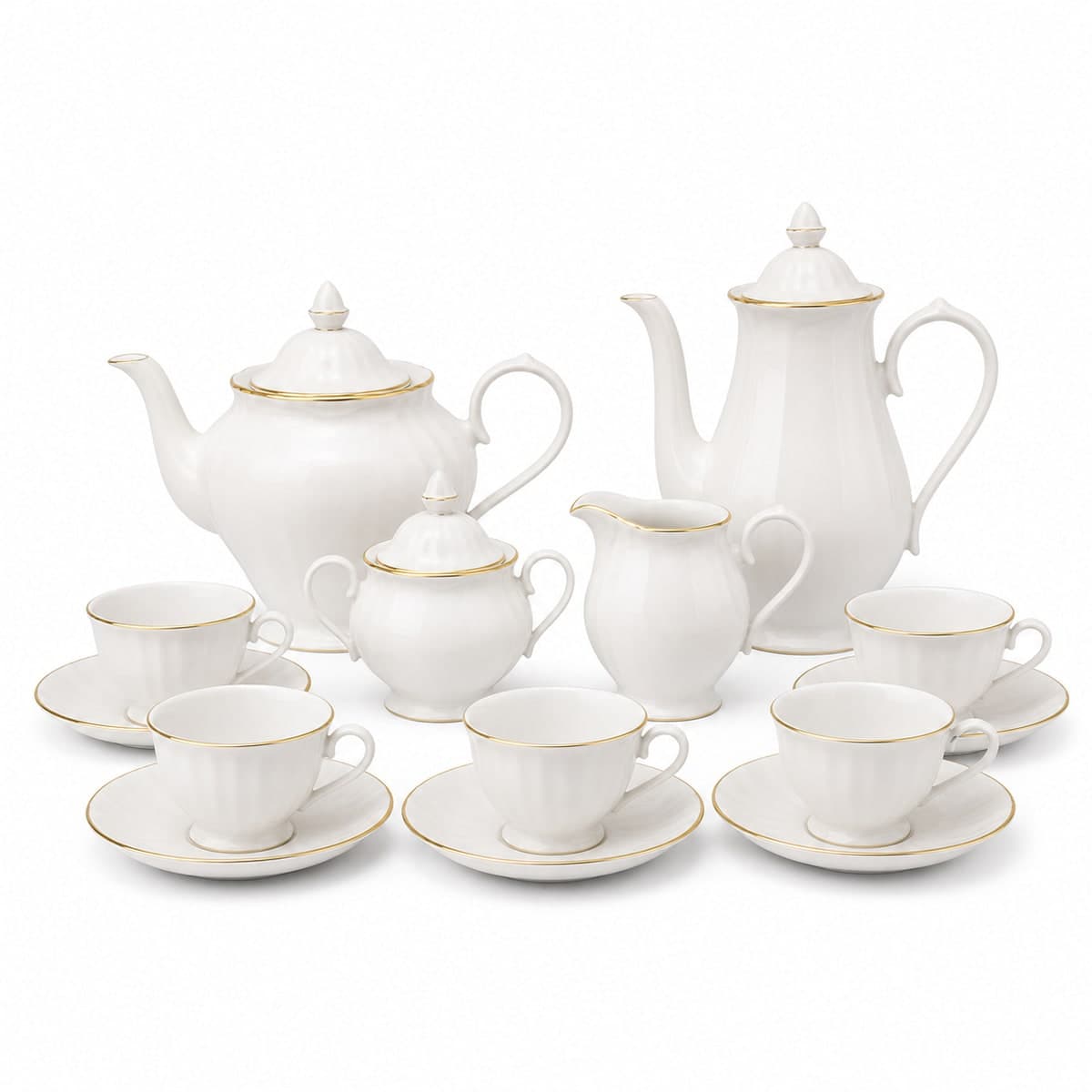 Kit café e chá para mesa posta