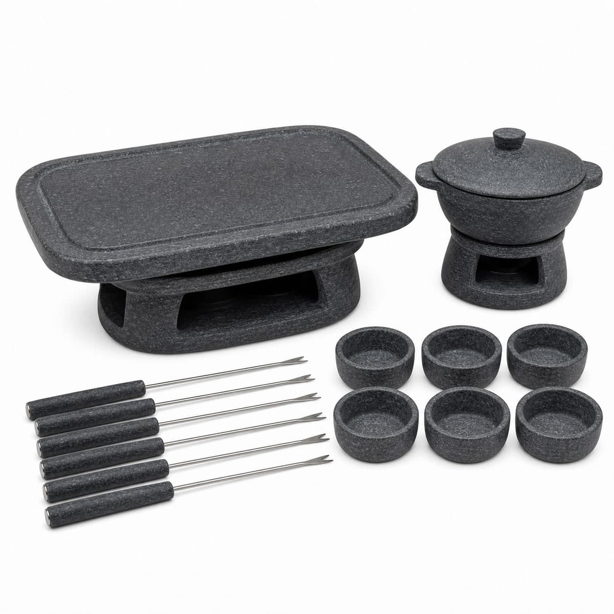 Kit fondue de pedra